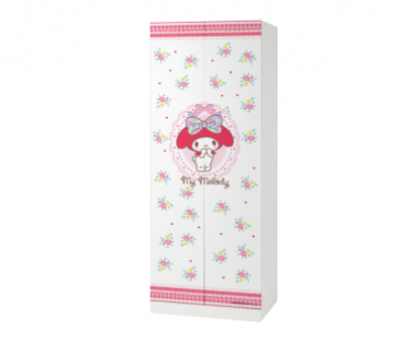 My Melody 雙掩門衣櫃